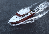Yacht de luxe en aluminium de 15 m (50 pieds) avec moteur hors-bord pour la location, la pêche et la vente