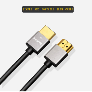 Cabo <span class=keywords><strong>hdmi</strong></span> ultra fino para computador, vídeo 20 4k de alta velocidade, shine 18gbps uhd hdtv cartão do projetor - Product Image 2