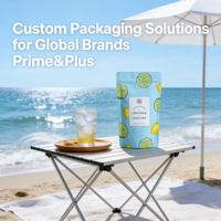 Bolsa Doypack Personalizable de Grado Alimenticio para Fideos, Resistente a Impactos, Hermética, a Prueba de Humedad, con Sabor Duradero a Limón y Lima