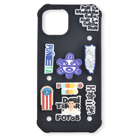 Diy Door Jezelf Multi Color Siliconen Mobiele Telefoon Hoesjes Voor Iphone 11 12 13 14 15 16 Pro/Max Hold Klomp Bedels
