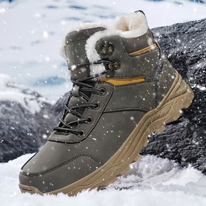 Scarponi <span class=keywords><strong>da</strong></span> <span class=keywords><strong>Neve</strong></span> Invernali di Alta Qualità per <span class=keywords><strong>Uomo</strong></span>, Impermeabili, con Pelliccia, Antiscivolo, per Escursioni all'Aperto, Taglia Grande 48, Prezzo Basso, Vendita all'Ingrosso di Fabbrica - Product Image 3
