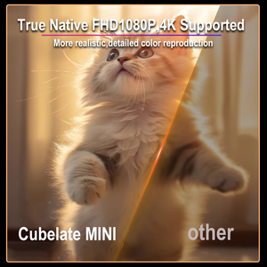 Máy chiếu Everycom Cubelite MINI 4K, độ sáng 1500 ANSI, hỗ trợ Android 12, xem phim video 3D, độ phân giải 1080P, kết nối WIFI. - Product Image 6