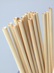Pailles à boire en <span class=keywords><strong>bambou</strong></span> naturel bio de 2 m avec logo gravé au laser personnalisé pour cadeaux d'entreprise, produit très vendu - Product Image 3