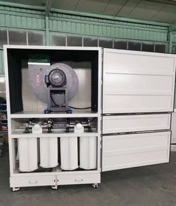 Neuer Hochwertiger Industrieller Pulverabscheider Zyklon-<span class=keywords><strong>Separator</strong></span> mit 99,9% Filtereffizienz und 0,75-15kW Leistung - Product Image 5