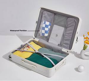 Maleta de embarque para estudiantes jóvenes al por mayor con bolsillo frontal, funda de Puerto USB, equipaje universal ligero - Product Image 6