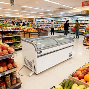 Réfrigérateur <span class=keywords><strong>combiné</strong></span> pour supermarché, vitrine réfrigérée, <span class=keywords><strong>congélateur</strong></span> coffre profond - Product Image 3