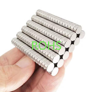 הסיטונאי n52 חזק מאוד עגול אדמה נדיר Ndfeb מגנט d1mm 2 מ "מ 3 מ" מ 4 מ "מ 5 מ 20 מ" מ מחיר תחרותי קטן neodymium דיסק מגנט - Product Image 2