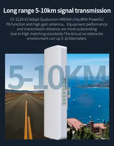 COMFAST 5KM 300mbps Wireless 5.8Ghz CPE Outdoor Wifi Access Point Wireless CPE Bridge Antenna