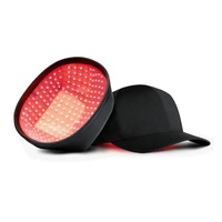Casque de thérapie par lumière rouge à longueur d'onde 650 nm pour usage domestique, laser infrarouge pour la repousse des cheveux, traitement de la repousse capillaire