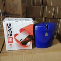 Boîte de sécurité portable pour téléphone portable et portefeuille, en ABS, avec combinaison numérique, pour voyage, plage et intérieur, multicolore