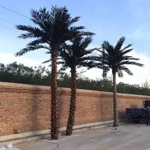 Gefälschte große Palmen im Freien für Hinterhof dekoration