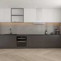 Ensemble complet de meubles design pour la maison produit de cuisine pour toute la maison armoire murale laquée moderne armoires de cuisine et accessoires