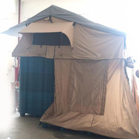 Tente de toit rigide panoramique professionnelle Zentopia Skyview, double couche, avec lucarne, sans installation requise, tente de voiture extra longue