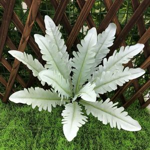 Décor d'intérieur de haute qualité Mini Big Faux plastique vert naturel Faux <span class=keywords><strong>Areca</strong></span> Feuilles de palmier Plantes, Petit palmier artificiel - Product Image 2