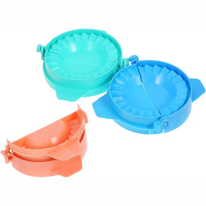 Personalizado 3 uds azul negro redondo plástico antiadherente Pasta hacer herramienta para hornear accesorios de cocina de grado alimenticio 2 en 1 Fabricante de bolas de masa hervida - Product Image 1