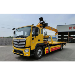 Grue de camion hydraulique Foton, levage, conduite à gauche, 4x2, 6 roues, 18 tonnes, camions de grue mobiles pour opérations de démolition - Product Image 2