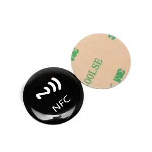 Waterproof Rfid Tags Cheap NTAG215 Micro Printable Waterproof RFID Rewritable NFC Label Sticker/Tag