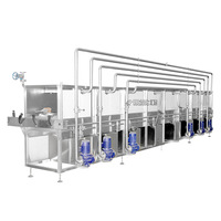 Machine de pasteurisation automatique Hermann à haute productivité avec composants de noyau de pompe pour les industries et les fermes d'oeufs de bière de jus