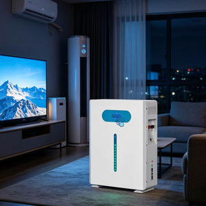 Güneş Enerjisi Depolama Batarya Paketleri Bluetooth WiFi APP 51.2V 100AH Duvara Monte LiFePO4 Batarya - Product Image 1