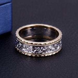 แหวนทอง14K สำหรับผู้ชาย MSR-855เครื่องประดับเมสซี่ตามสั่ง - Product Image 1