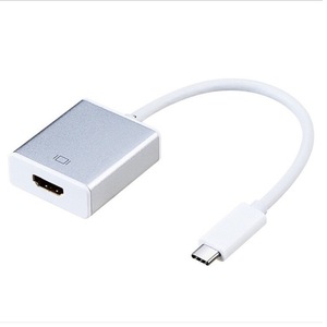 Adaptador de tipo C a HDMI, enchufe de aleación de aluminio para salida de alta definición de ordenador portátil - Product Image 2