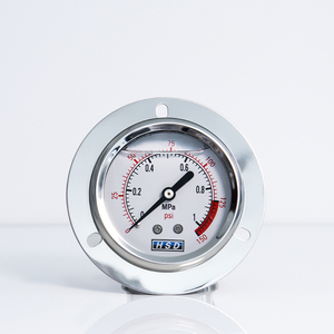 तरल और तेल प्रणाली के लिए इन60 अक्षीय स्टेनलेस स्टील भूकंपीय उच्च दबाव गेज - Product Image 6