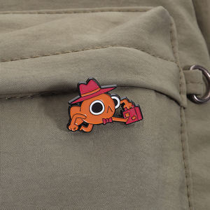 دبوس Le Poisson Steve سمك ذهبي مضحك ، مجوهرات هدية للأصدقاء بالجملة - Product Image 3