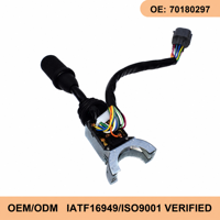 Interruptor Combinado Wanray para Retroexcavadora JCB 3CX 4CX, Interruptor de Luces y Limpiaparabrisas, Interruptor de Columna de Dirección 70180297