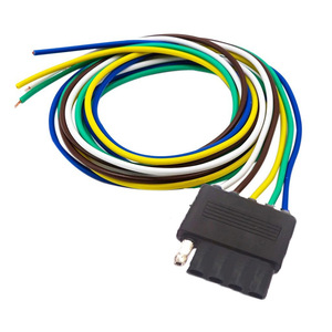Conector de Remolque Americano de 5 Pines con Cable de 36 Pulgadas, Adaptador de Luz Trasera y Señalización para RV - Product Image 1