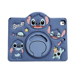 New Phim Hoạt Hình Khâu Máy Tính Bảng Bảo Vệ Trường Hợp Đối Với <span class=keywords><strong>iPad</strong></span> 10.2-Inch Chống Mùa Thu 3D 360 Độ Xoay Khung Máy Tính Bảng Vỏ - Product Image 6