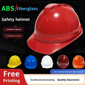 หมวกนิรภัยสำหรับผู้ชาย มาตรฐานแห่งชาติ <span class=keywords><strong>ABS</strong></span> หนาพิเศษ สำหรับงานไฟฟ้า ก่อสร้าง ป้องกันอันตราย หมวกนิรภัยทางวิศวกรรม - Product Image 4