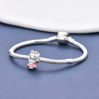 Breloques en argent pour garçon, fille, embrassant, mariés, football, enfants, infirmière, pom-pom girl, grand-mère, perles compatibles avec bracelet original, bijoux Berluque