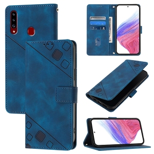 Étui portefeuille en cuir ligne mate pour Samsung <span class=keywords><strong>Galaxy</strong></span> Xcover 7 5G <span class=keywords><strong>6</strong></span> Pro 5 4 4S M34 M54 M32 4G A6 2018 <span class=keywords><strong>A5</strong></span> A3 2017 A81 A91 Flip Cover - Product Image 5