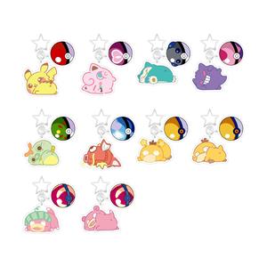 Mini llavero de foto Digital Pikachu bidimensional estilo de dibujos animados impreso UV material acrílico plástico ecológico elfos de bolsillo - Product Image 1