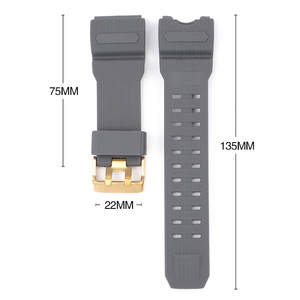 Accessoires de bracelet de <span class=keywords><strong>montre</strong></span> de haute qualité, bracelet de <span class=keywords><strong>montre</strong></span> en résine pour hommes, pour montres-bracelets <span class=keywords><strong>GWG</strong></span>-1000GB - Product Image 6