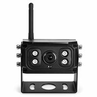 Kit de surveillance d'angle mort sans fil 4 canaux 7 pouces, étanche IP68, caméra de recul AHD 720P avec vision nocturne