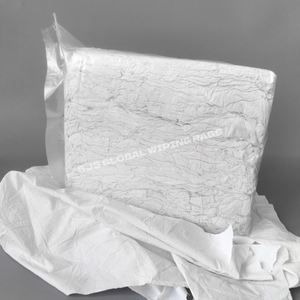 Trapos Blancos Multiusos para Limpieza Industrial, Trapos de Algodón 100% Reciclados para Limpieza de Máquinas - Product Image 1