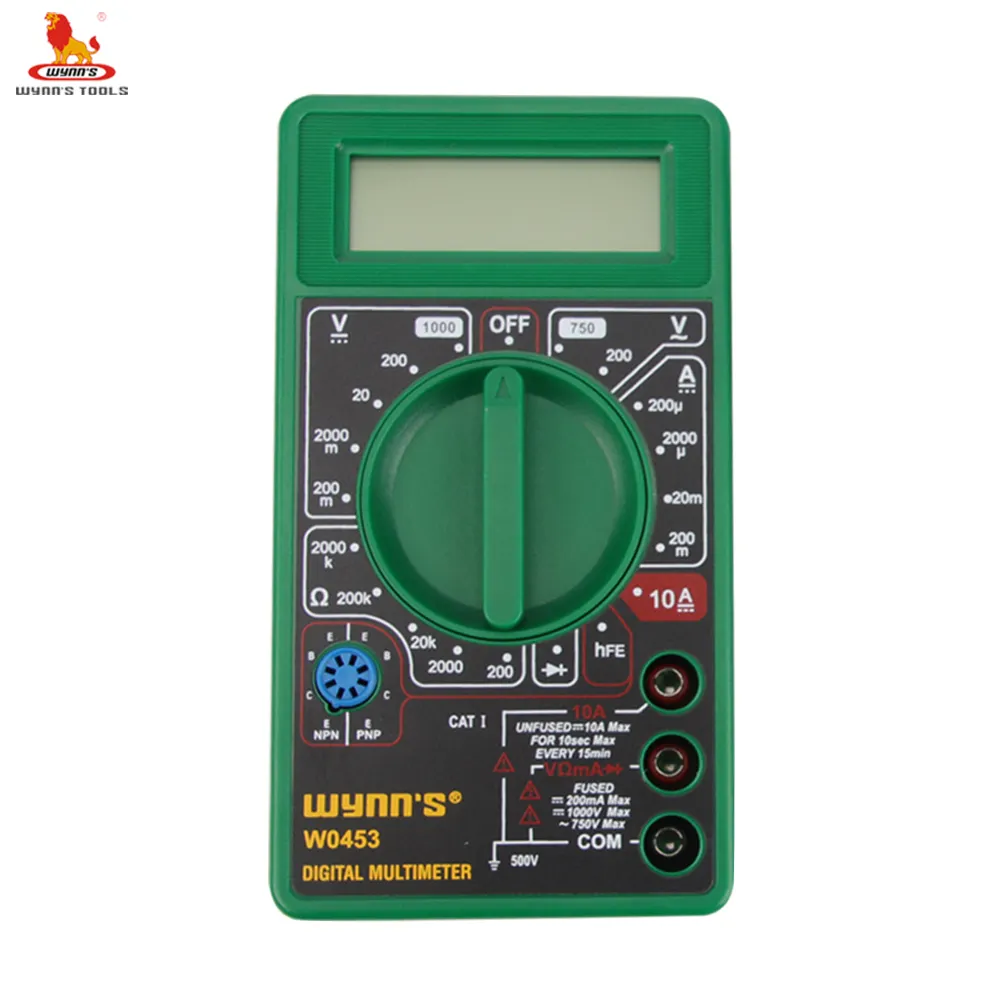 Multimeter AVO Meter Mini LCD Hitung 1999, Multimeter Digital Harga Rendah untuk Pengukur Voltase Ammeter Ohm