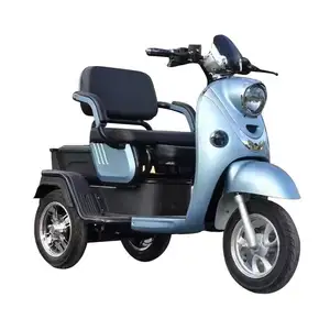 Il nuovo triciclo elettrico carico di trasporto triciclo agricolo stallo passeggeri e carico a doppio scopo triciclo