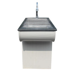 Tavolo operatorio dentale per la preparazione del veterinario in acciaio inossidabile per animali veterinari per tavolo chirurgico per animali domestici per cani - Product Image 5