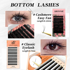 Plateaux de <span class=keywords><strong>cils</strong></span> volumineux en gros, faux <span class=keywords><strong>cils</strong></span> personnalisés, bas j B Curl, plateaux en cachemire mat, extensions de <span class=keywords><strong>cils</strong></span> noires - Product Image 1
