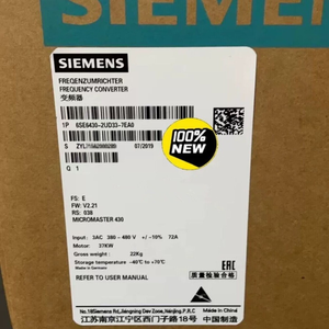 Convertidor de frecuencia nuevo y original <span class=keywords><strong>6SE6430</strong></span> <span class=keywords><strong>2UD33</strong></span> <span class=keywords><strong>7EA0</strong></span> para PLC - Product Image 1