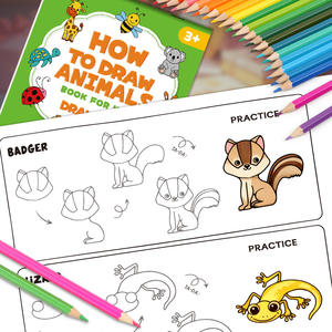 Meistverkauftes Umweltfreundliches Lehrreiches Zeichenübungs-Schrittbuch für die Frühkindliche Bildung vom Hersteller - Product Image 5