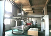 Machine de laminage semi-automatique PUR, machine de laminage à colle thermofusible PUR pour MDF, contreplaqué, panneaux de particules, panneaux de roche, etc.