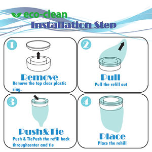 Bolsas desodorantes OEM para cubos de <span class=keywords><strong>pañales</strong></span>, repuestos para el sistema desechable BabyTomm Tipp, bolsas para cubos de <span class=keywords><strong>pañales</strong></span>. - Product Image 2