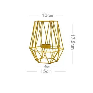 Wrought sắt bảng nến chủ sở hữu kim loại nến cơ sở và khán đài