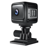 Mini caméra de sécurité sans fil, petite caméra WiFi intérieure avec vision nocturne, détection de mouvement, alarme, caméra pour nounou, moniteur pour bébé