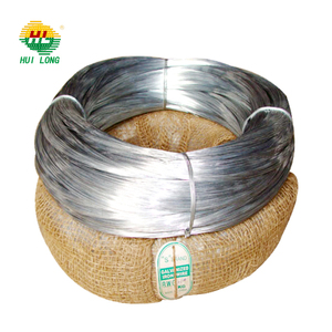 Clips de câble en acier haute tension 1/4 \ "galvanisé prix du fil de fer forgé au mètre bobine en acier galvanisé-reliure de fer - Product Image 1