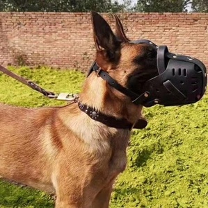 USMILEPET, venta al por mayor, cubierta de boca de cuero sostenible, producto de entrenamiento de perros pastor alemán para evitar mordeduras de perros de jaula - Product Image 4