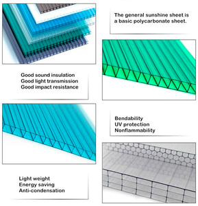 Feuilles de toiture transparentes en PC 6mm 8mm Panneaux de serre cellulaires pour la <span class=keywords><strong>découpe</strong></span> de plastique transparent extrudé UV en <span class=keywords><strong>polycarbonate</strong></span> creux - Product Image 6